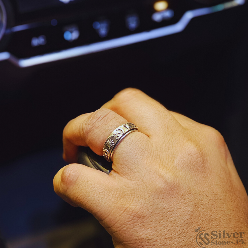Turkish 925 Silver Ring Band