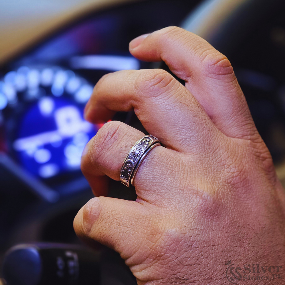 Turkish 925 Silver Ring Band