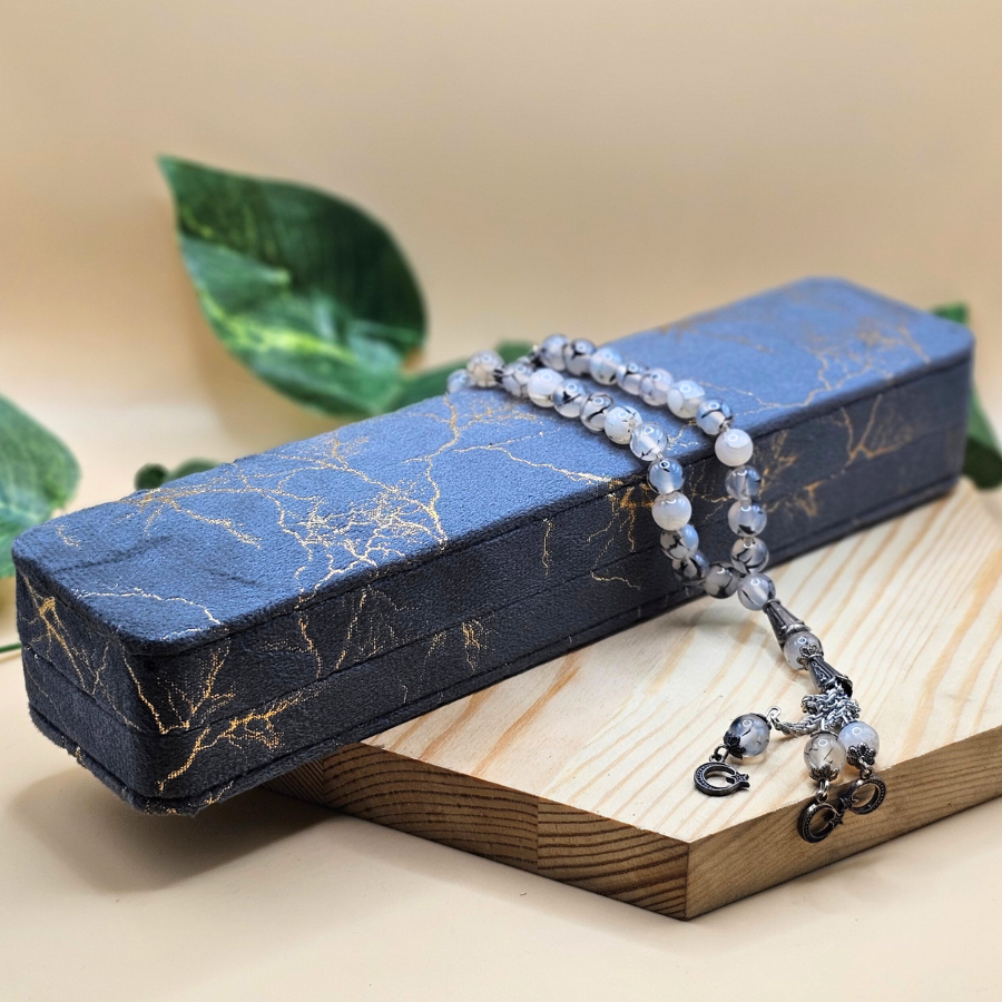 Real Shajri Aqeeq Stones Tasbeeh - Best Quality