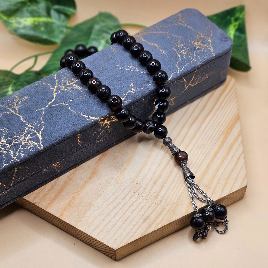 Real Aqeeq Stones Tasbeeh - Best Quality