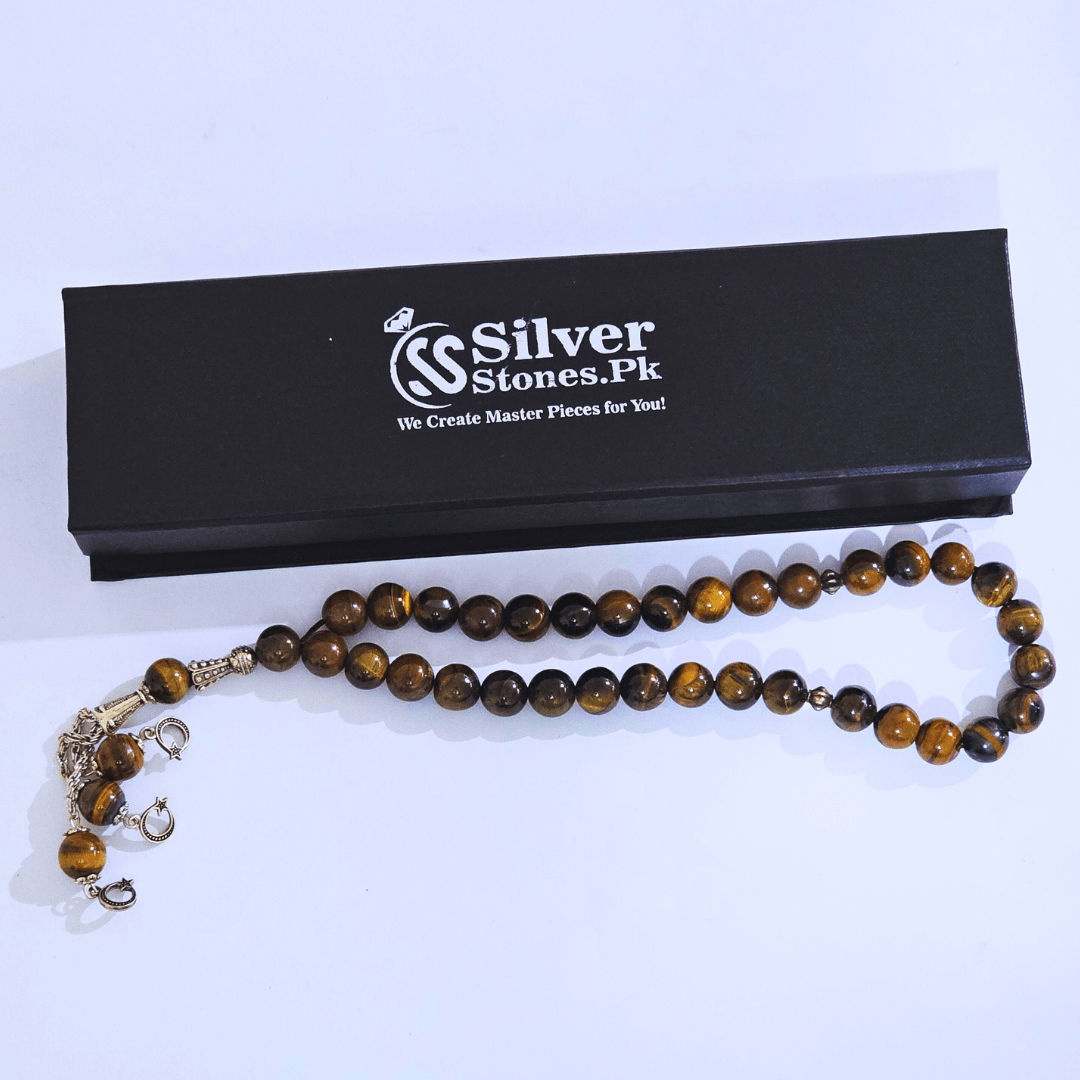 Real Tiger Stones Tasbeeh