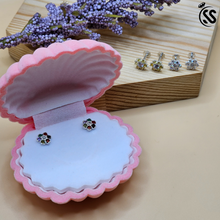 Zircon Silver (Chandi) Ear Pins (Tops)