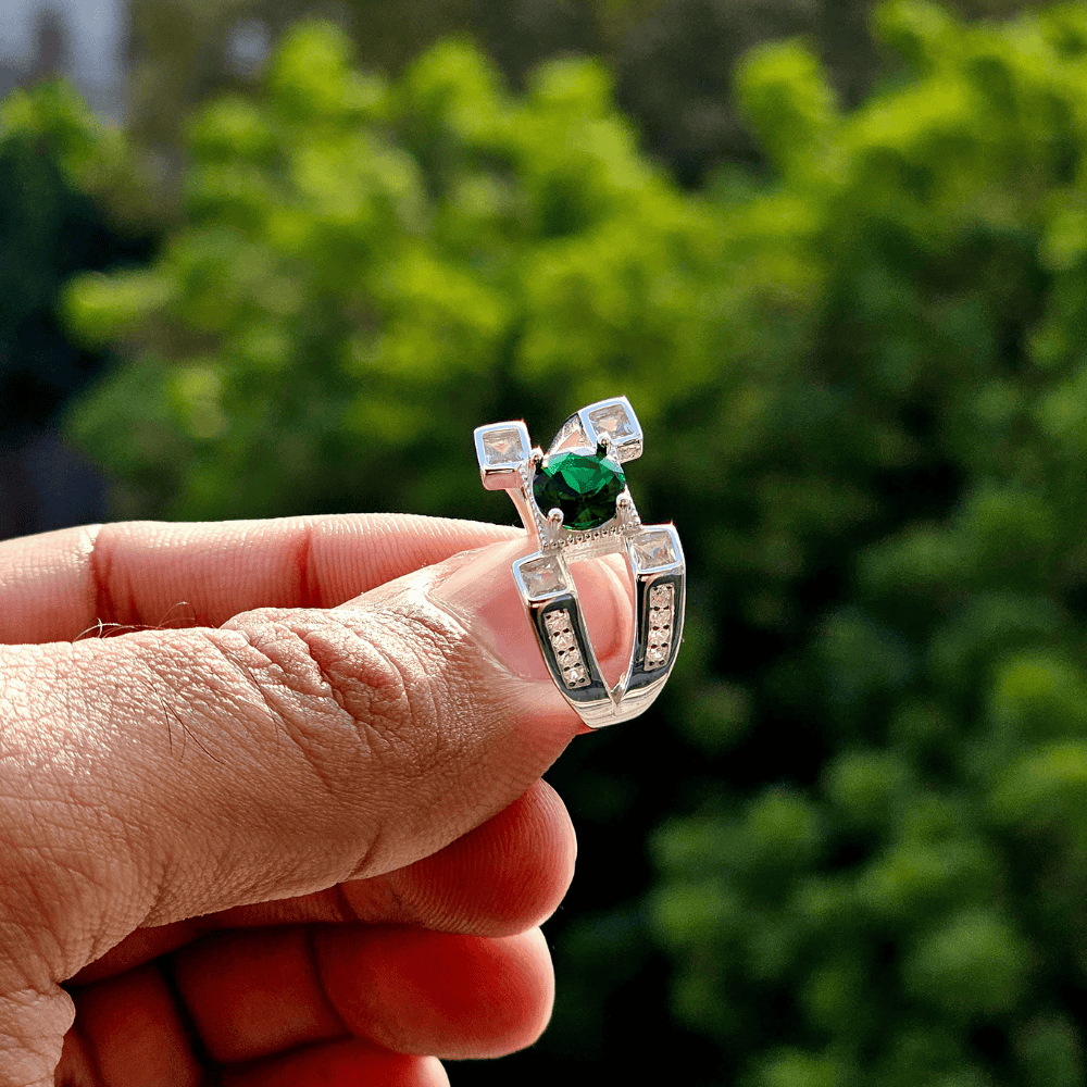 Italian 925 Sterling Silver Ring for Gents