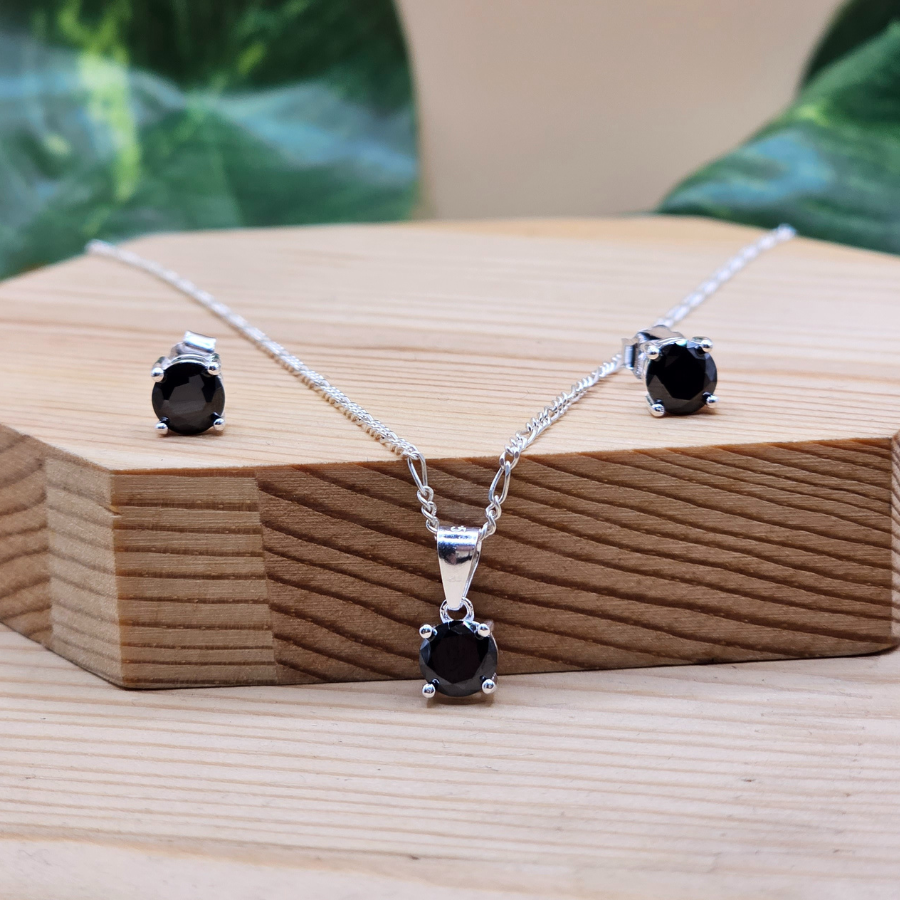 Italian Silver 925 Diamond style Pendant