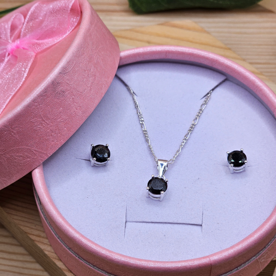 Italian Silver 925 Diamond style Pendant