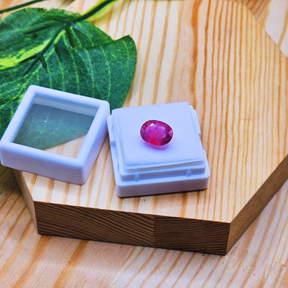 A+ Quality African Ruby (Light Pink | 3.60 Carats)
