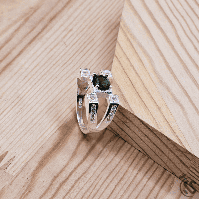Italian 925 Sterling Silver Ring for Gents