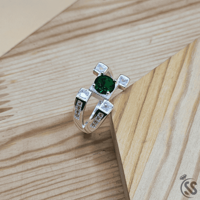 Italian 925 Sterling Silver Ring for Gents