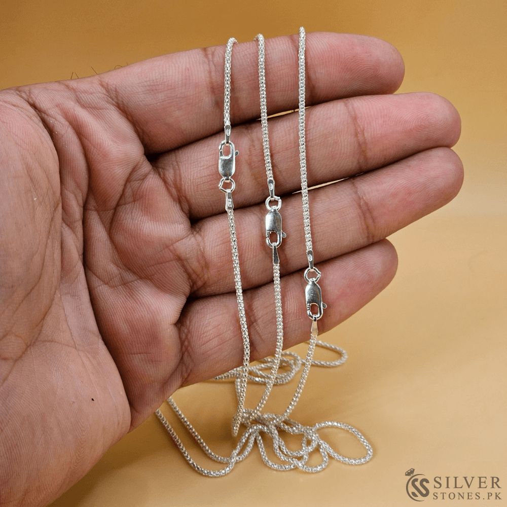 italian 925 Silver Snake Chain for Girls