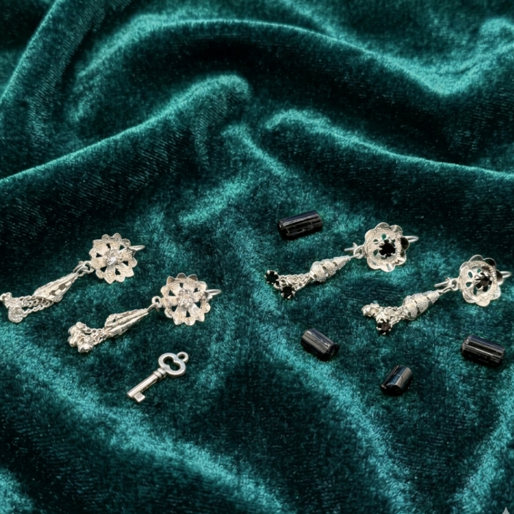Elegant Silver Earrings