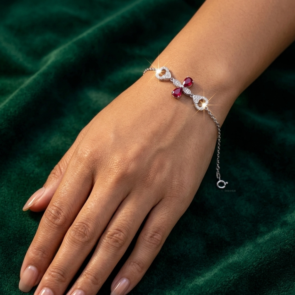 925 Italian Silver Ladies Bracelet
