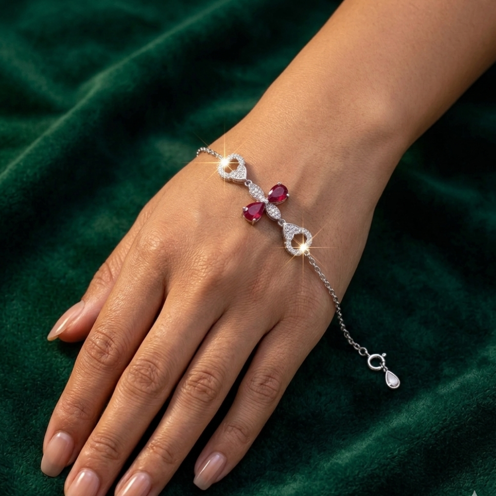 925 Italian Silver Ladies Bracelet