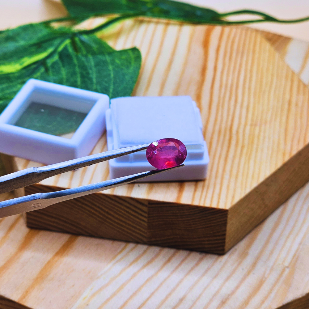 A+ Quality African Ruby (Light Pink | 3.60 Carats)