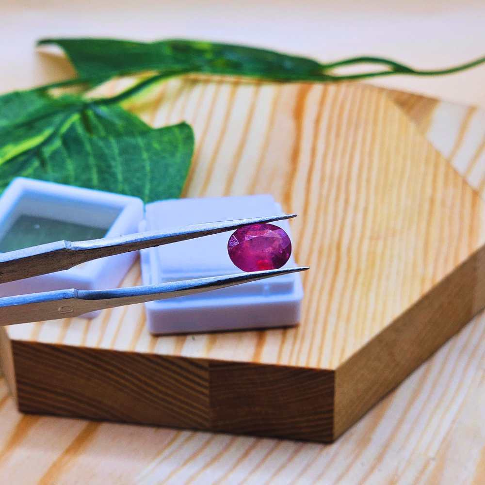 A+ Quality African Ruby (Light Pink | 3.60 Carats)