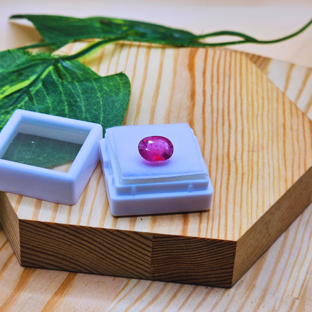 A+ Quality African Ruby (Light Pink | 3.60 Carats)