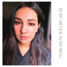 Silver (Chandi) Nose Ring