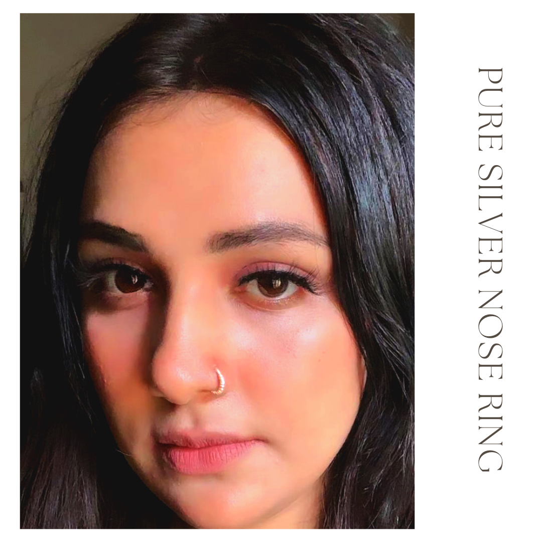 Silver (Chandi) Nose Ring - SilverStones.Pk