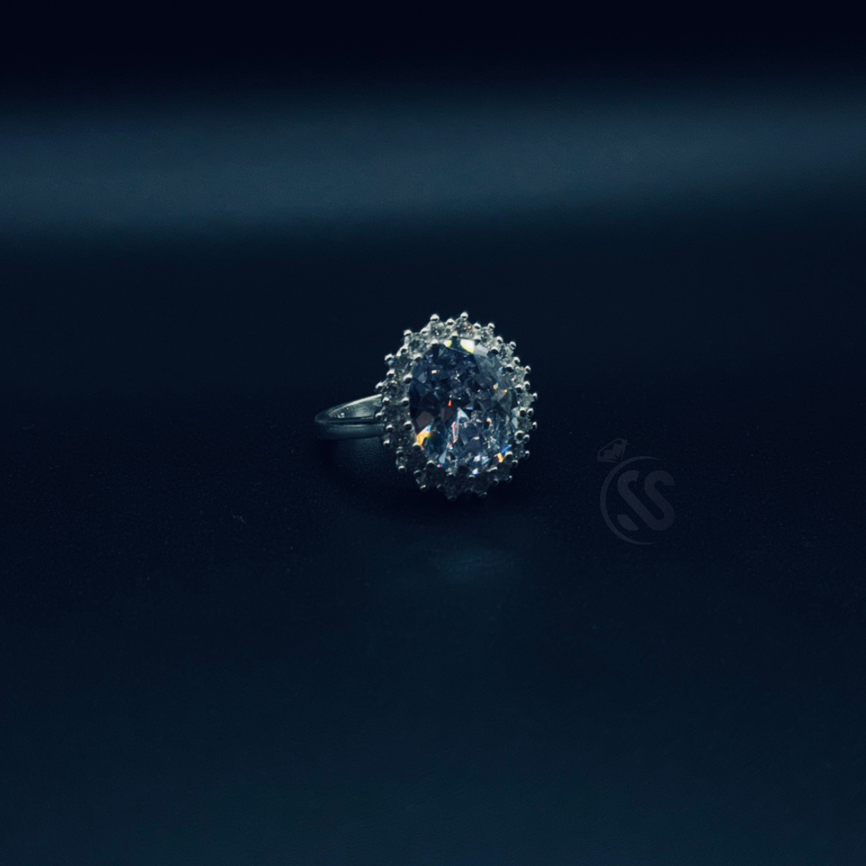 925 Italian Silver: Zircon Beauty
