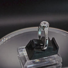 Zircon Magic: Italian Silver Ring