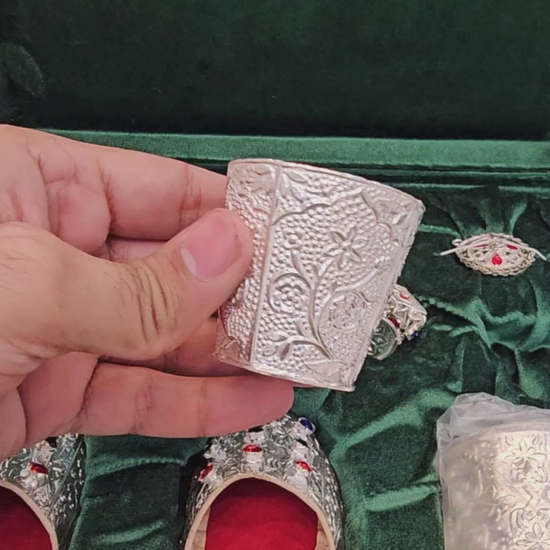 Beautiful Silver (Chandi) Glass for Baby