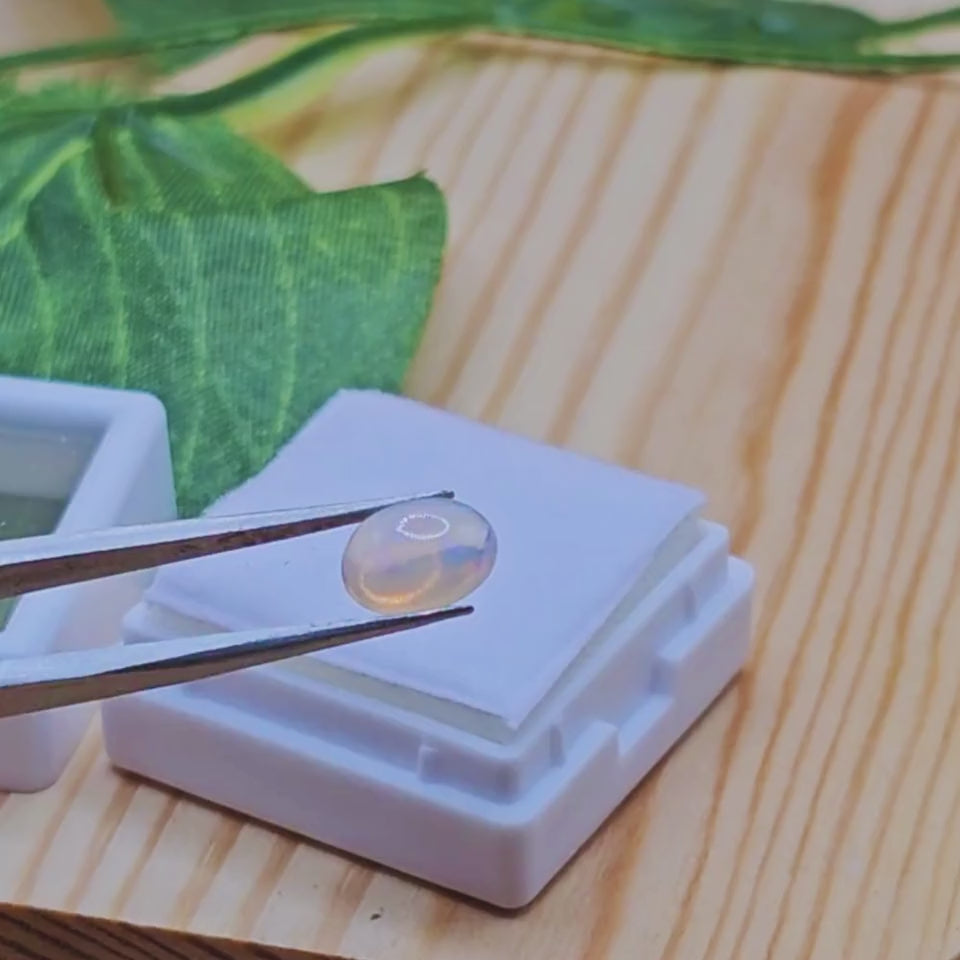 0.80 Carat Real Ethiopian Opal – A+ Quality | Exceptional Fire