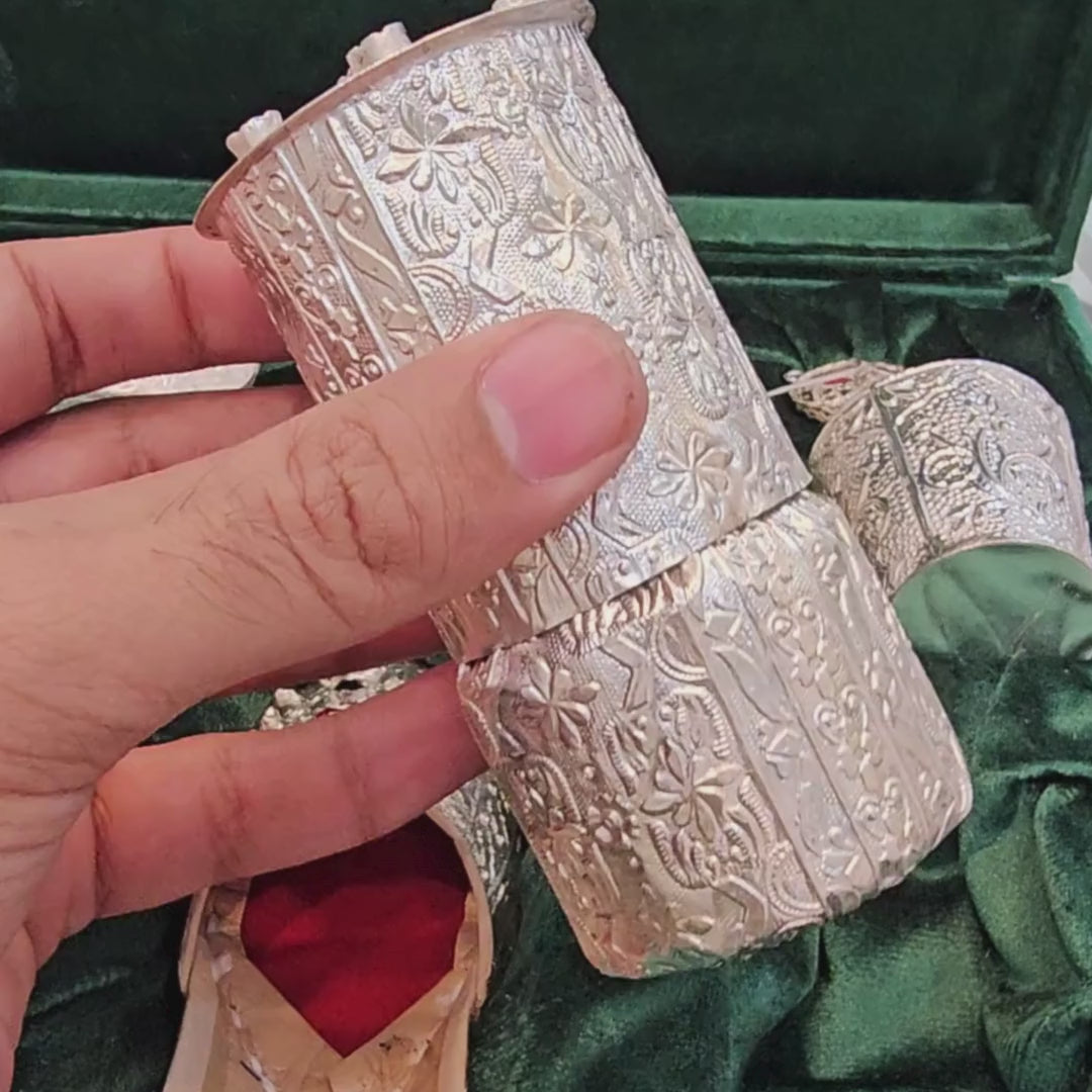 Beautiful Silver (Chandi) Feeder for Babies