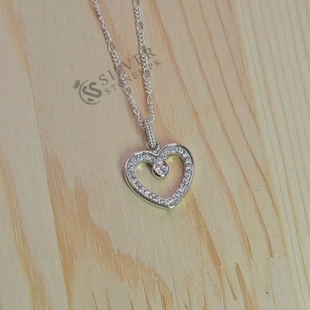 Sterling Silver Pendant Set from Italy