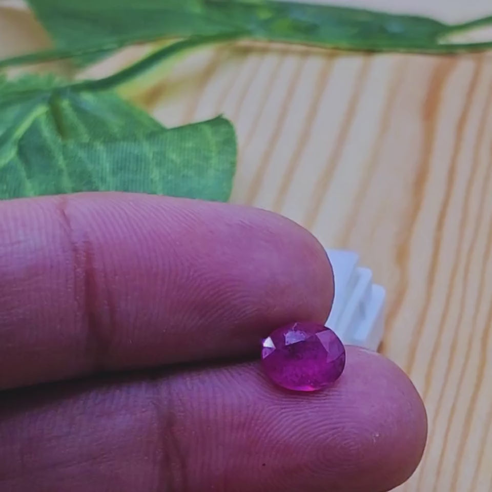A+ Quality African Ruby (Light Pink | 1.90 Carats)