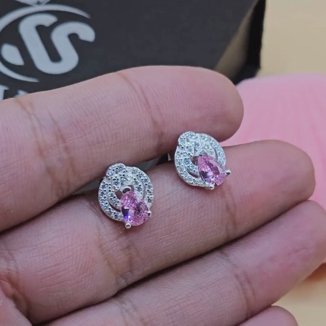 925 Italian Sterling Silver Earpins