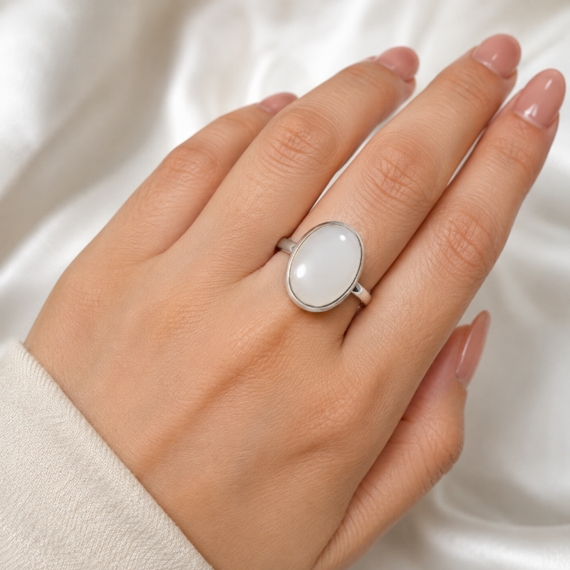 real dur e najaf ladies silver ring in Lahore