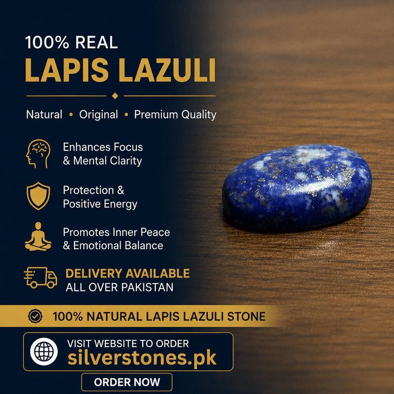 Real Lajward Stone (Lapis Lazuli) 100% Original Premium Natural Gemstone